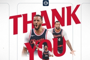 加盟迈阿密！快船官方致谢：谢谢你 诺曼-鲍威尔