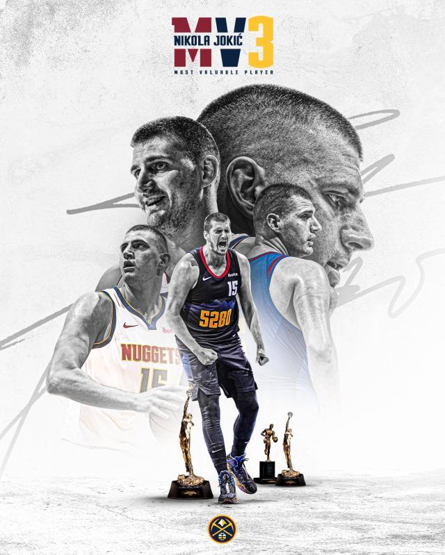 APP下载-四年三夺MVP！约基奇实至名归 但他宁愿MVP换冠军